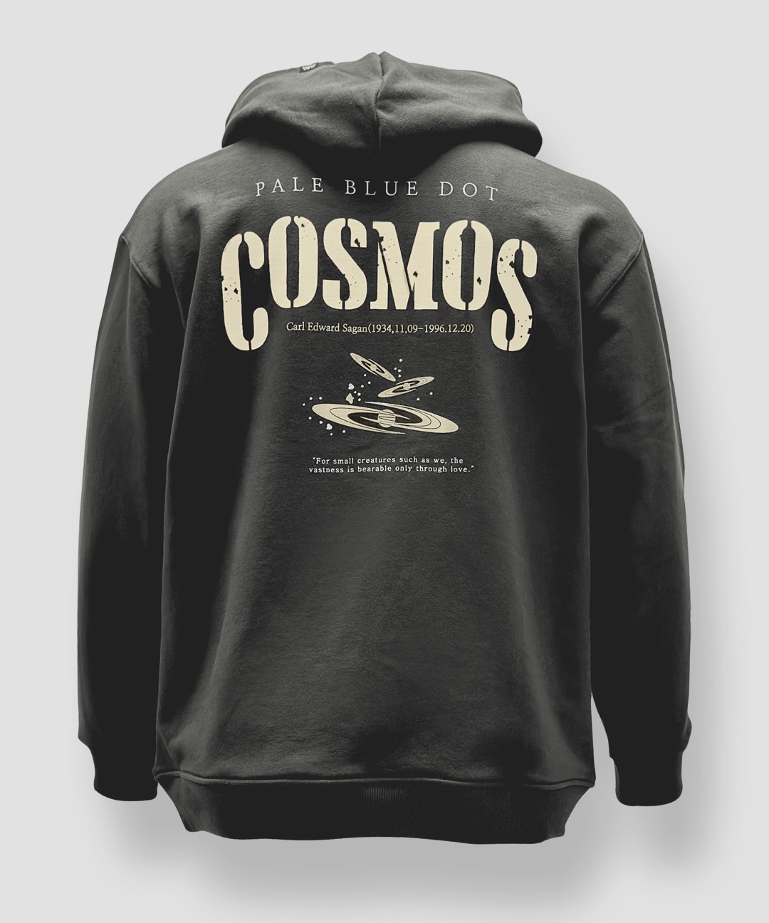 Cosmos Oversized Fit Hoodie (Khaki)